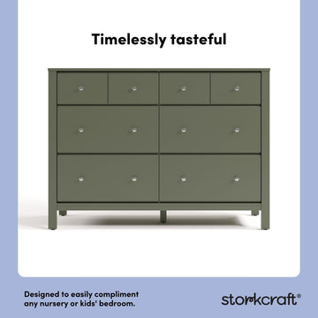 green dresser nursery Horizon 6 Drawer Dresser