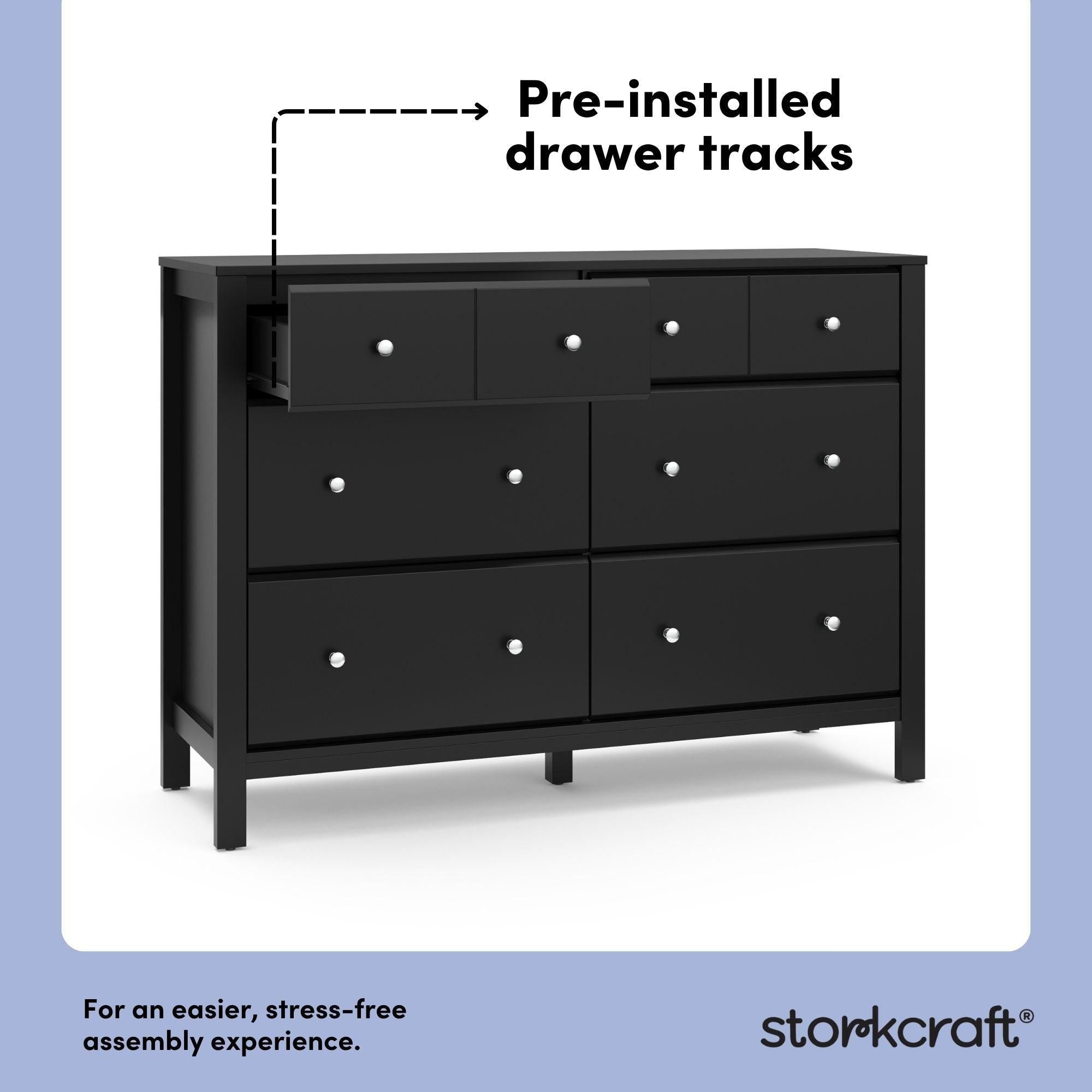Horizon 6 Drawer Dresser | Storkcraft Horizon 6 Drawer Dresser | Storkcraft