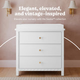 Graco Sasha 3 Drawer Chest with Changing Topper in White