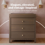 Graco Sasha 3 Drawer Chest with Changing Topper in Hazelnut