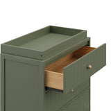 Graco® Teddi® 3 Drawer Chest with Customizable Knobs and Removable Changing Topper