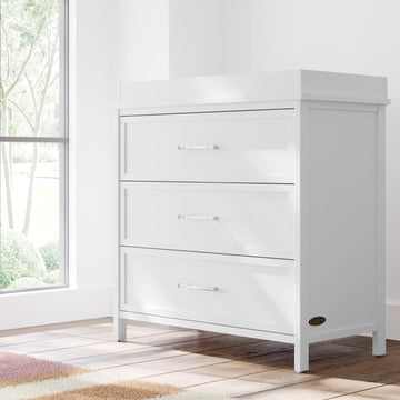 Classic 3 Drawer Chest with Removable Changing Table Topper Classic 3 Drawer Chest with Removable Changing Table Topper