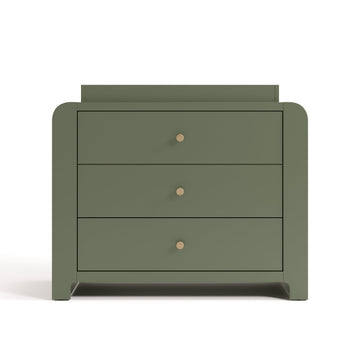 Graco Read-with-Me 3 Drawer Chest with Bookshelves and Removable Changing Topper