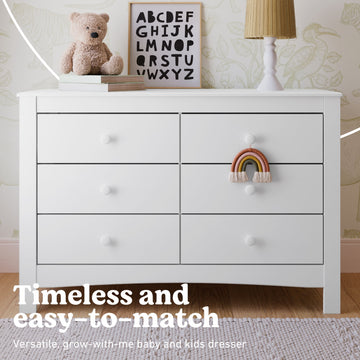 white dresser near me Homelegance Bethel Wire Brushed Crafted with premium quality Gumtree Veneer Jenna 7-Drawer White Dresser JS700DRO