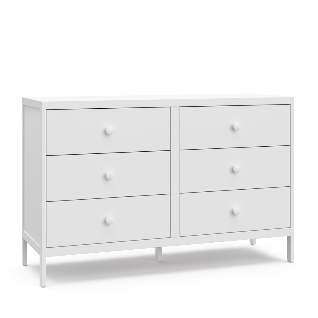 white childrens dresser Universal 6 Drawer Dresser