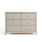 Graco Sasha 6 Drawer Dresser in London Fog front facing image