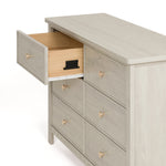 Graco Sasha 6 Drawer Dresser in London Fog drawer Image