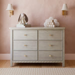 Graco Sasha 6 Drawer Dresser in London Fog Lifestyle Image