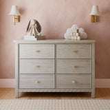 Graco Sasha 6 Drawer Dresser in London Fog Lifestyle Image