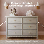 Graco Sasha 6 Drawer Dresser in London Fog Callout image