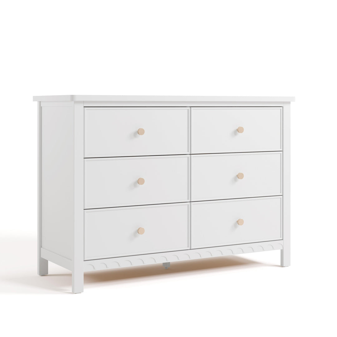 white christmas dresses Sikaic 7 Drawers Dresser White main image 1