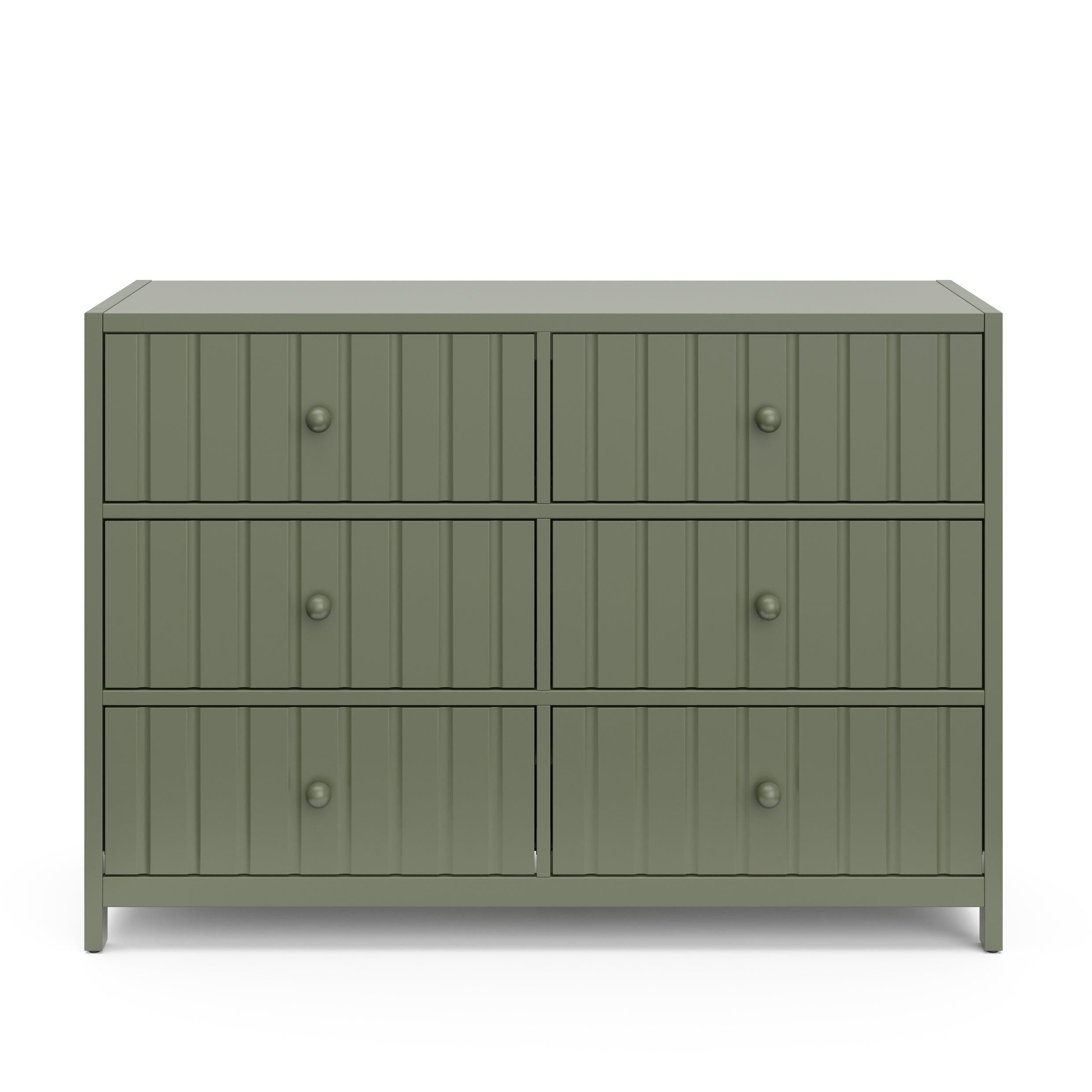 Teddi 6 Drawer Dresser with Customizable Knobs | Storkcraft Teddi 6 Drawer Dresser with Customizable Knobs | Storkcraft