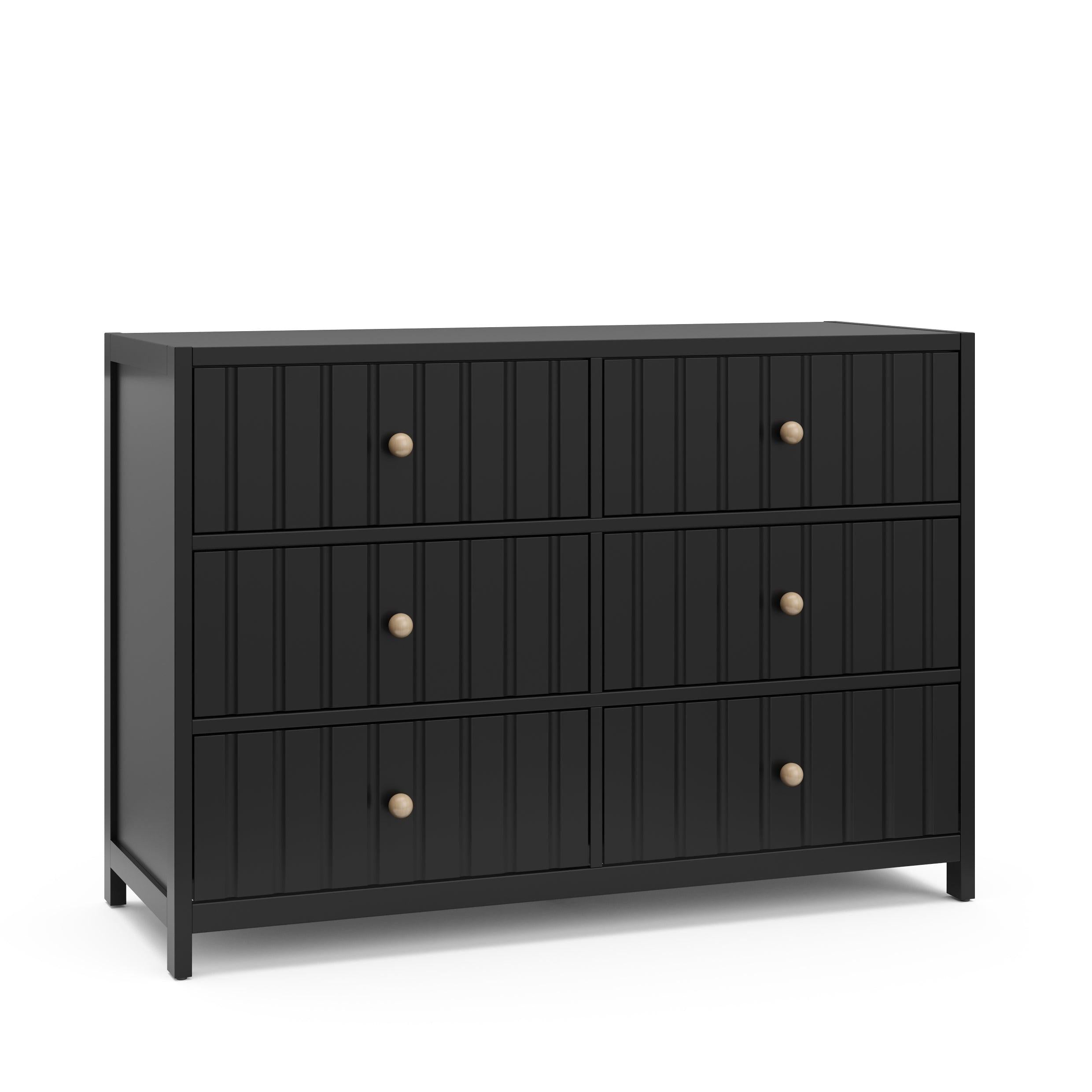 Teddi 6 Drawer Dresser with Customizable Knobs | Storkcraft Teddi 6 Drawer Dresser with Customizable Knobs | Storkcraft
