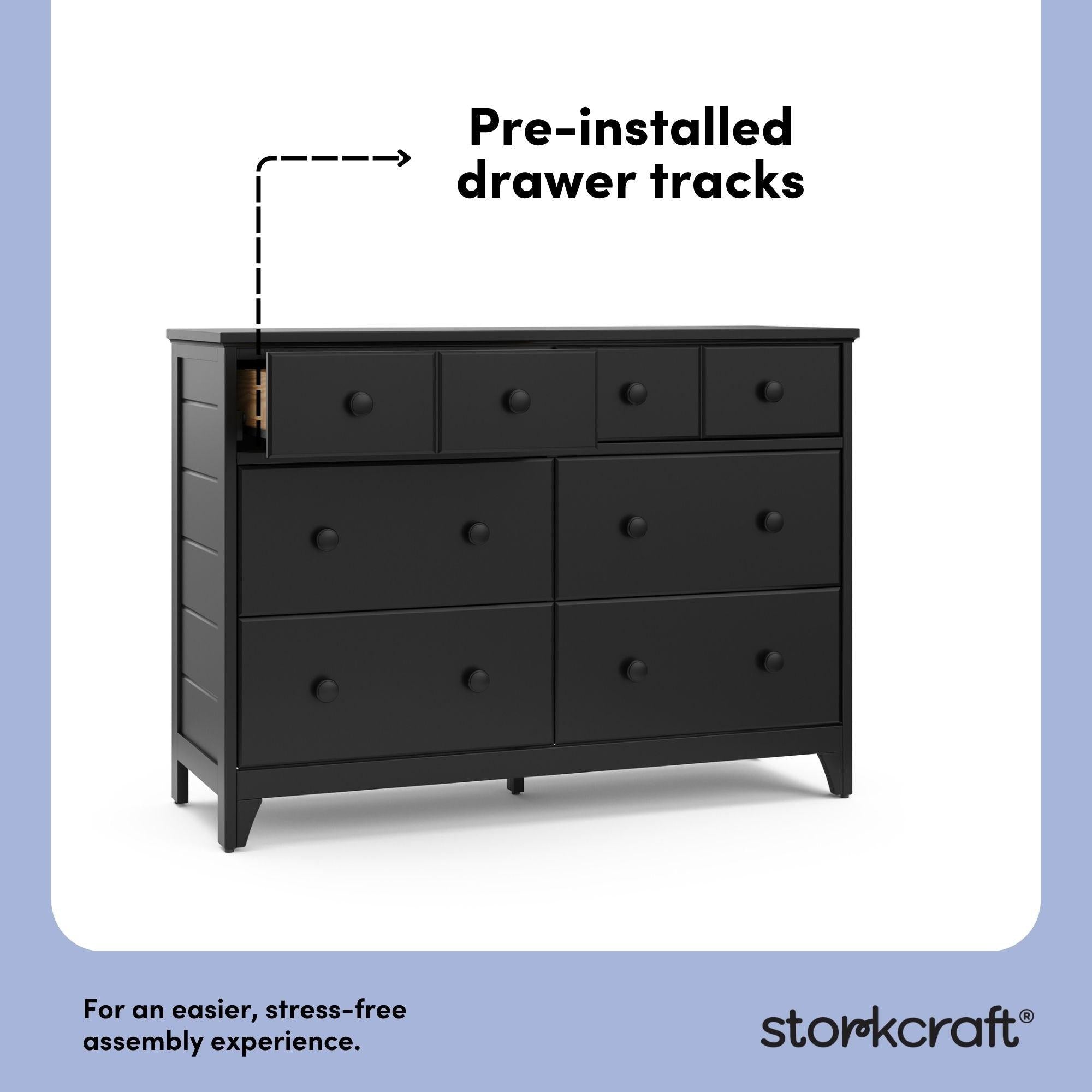 Moss 6 Drawer Dresser | Storkcraft Moss 6 Drawer Dresser | Storkcraft
