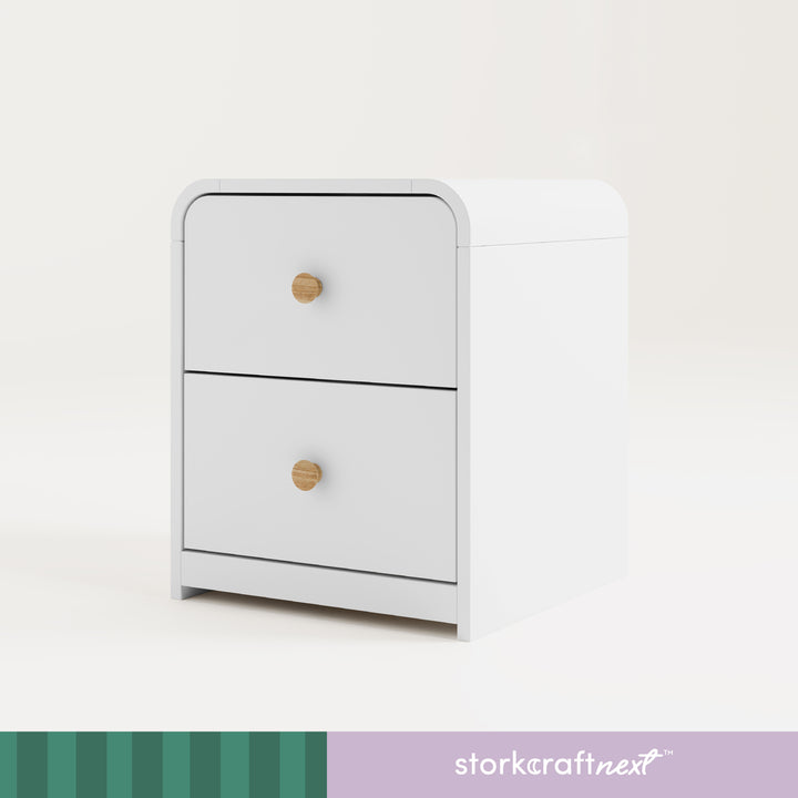 Storkcraft® Santos™ 2 Drawer Nightstand