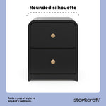 Santos black nightstand style callout