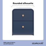 Santos midnight blue nightstand style callout