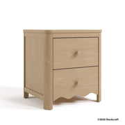 Casablanca® 2 Drawer Nightstand