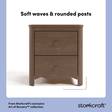 Storkcraft® Casablanca™ 2 Drawer Nightstand