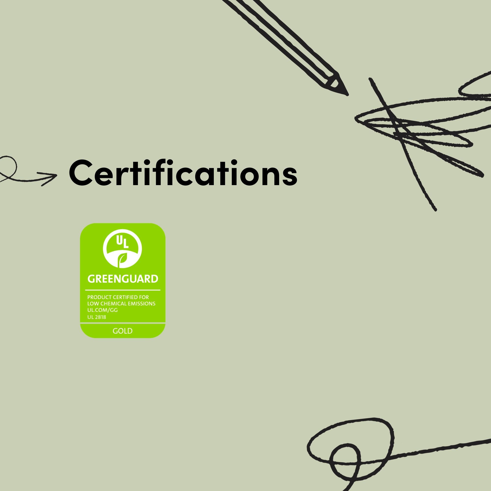 Casablanca 3 drawer chest with changing topper certifications callout