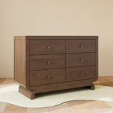 Santorini hazelnut 6 drawer dresser in nursery