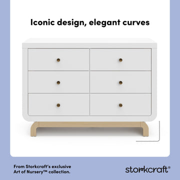 Storkcraft® Santorini® 6 Drawer Dresser