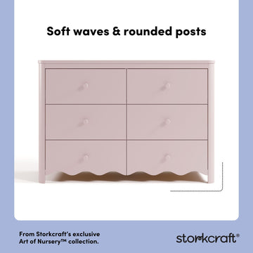 Storkcraft® Casablanca™ 6 Drawer Dresser