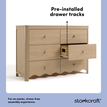Storkcraft® Casablanca™  6 Drawer Dresser