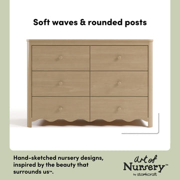 Casablanca® 6 Drawer Dresser