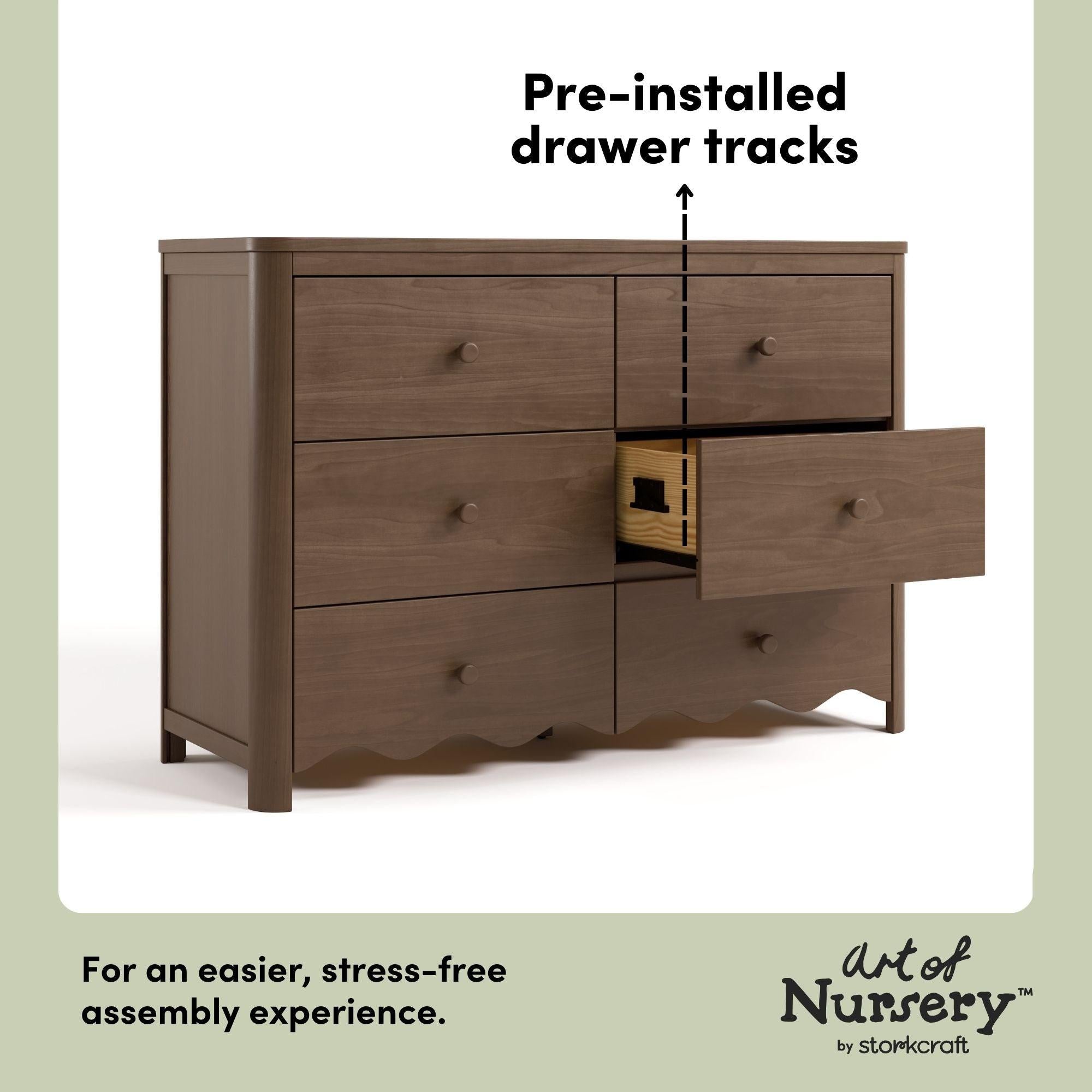 Casablanca® 6 Drawer Dresser