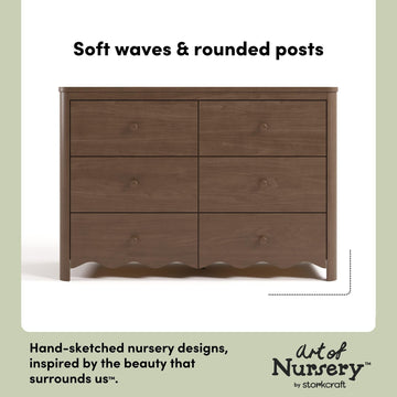 Casablanca 6 Drawer Dresser | Storkcraft Casablanca 6 Drawer Dresser | Storkcraft