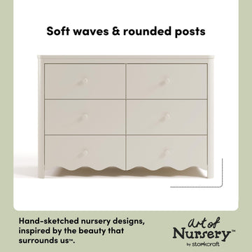 Casablanca® 6 Drawer Dresser