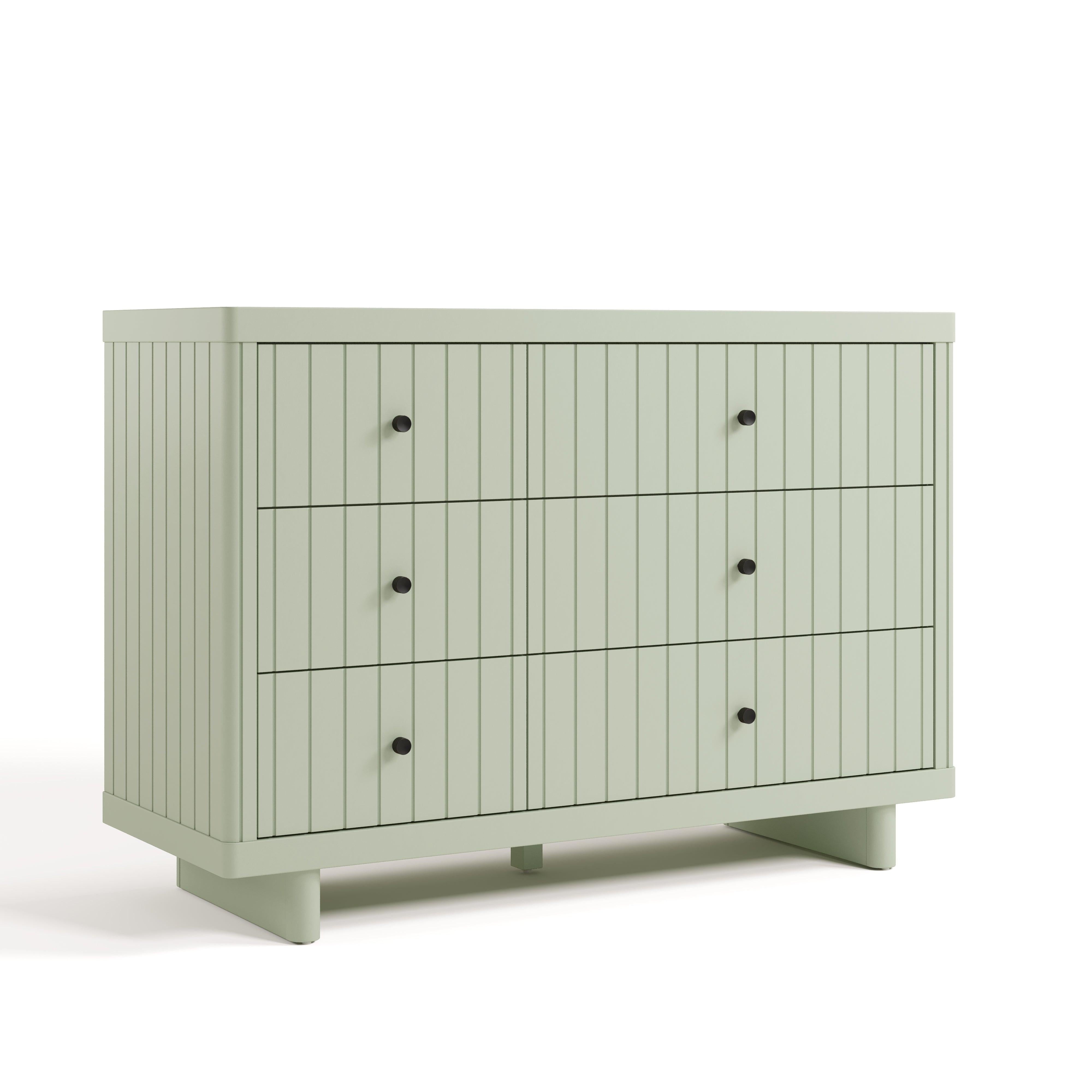 storkcraft green dresser Kyoto 6 Drawer Dresser