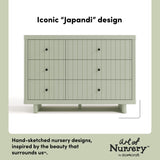 Kyoto sage 6 drawer dresser style callout