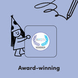 California cube organizer bookcase award