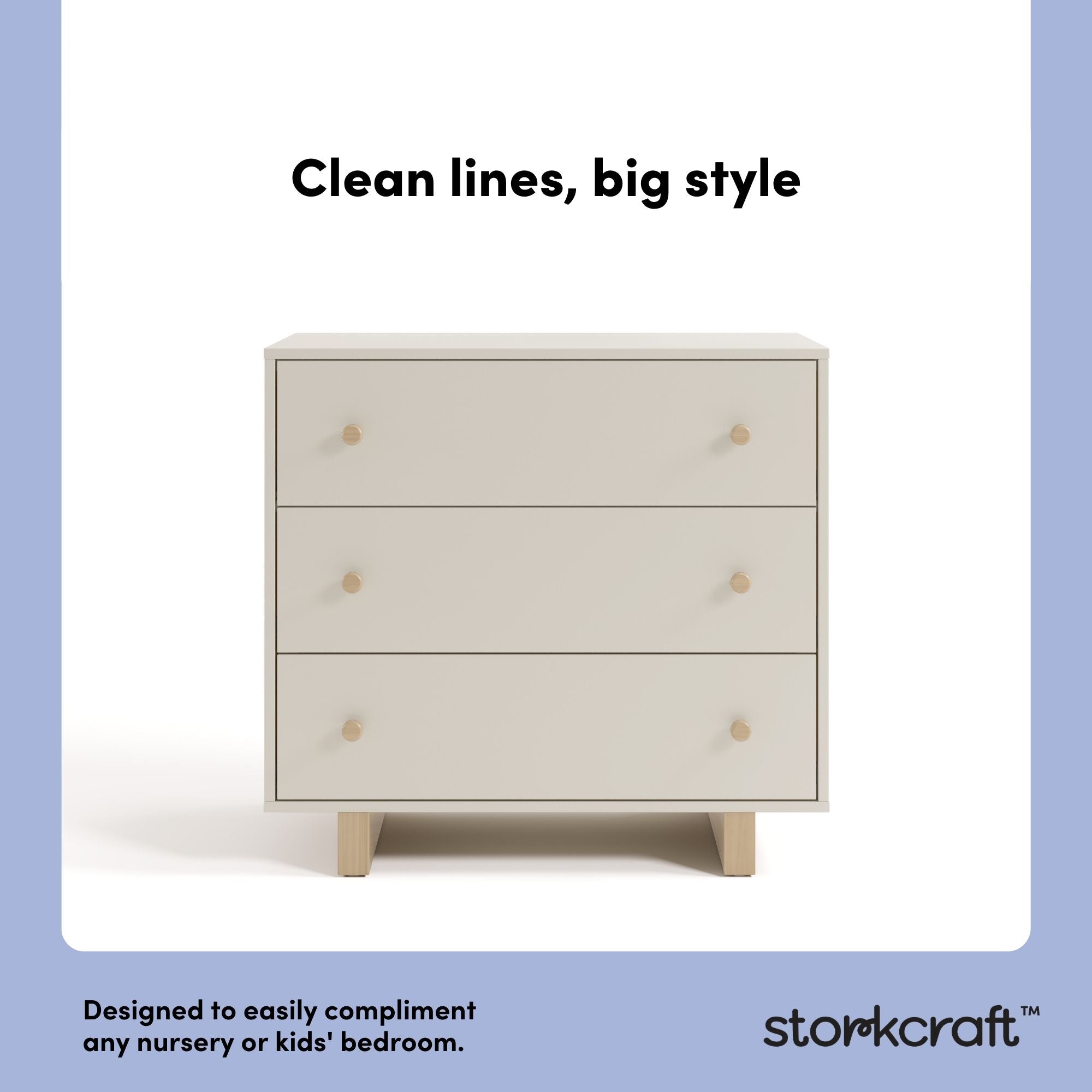 Texas frosted oat with driftwood 3 drawer chest with changing topper style callout