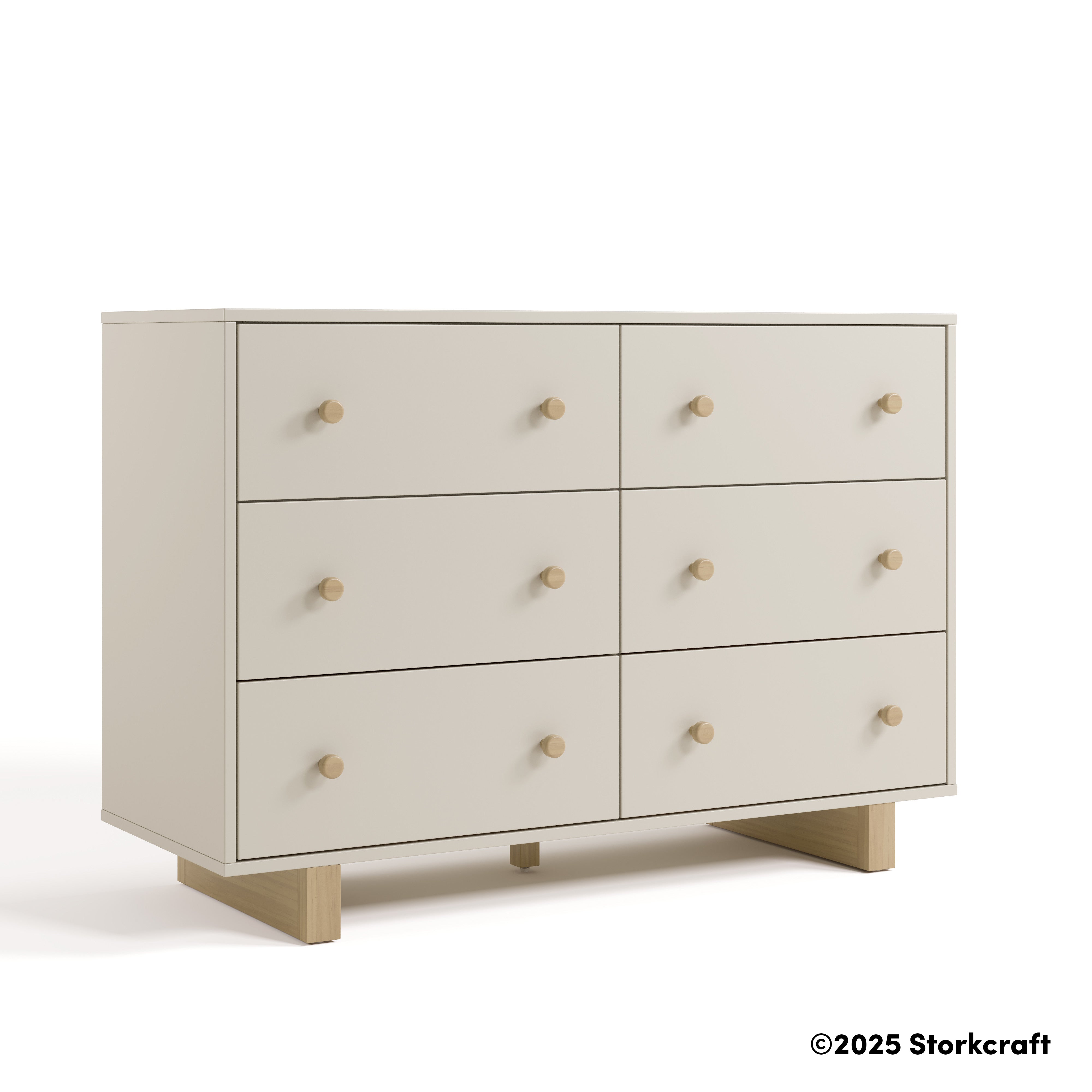 Texas 6 Drawer Dresser