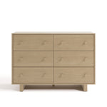 Texas driftwood 6 drawer dresser front view