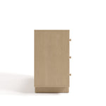 Texas driftwood 6 drawer dresser side view