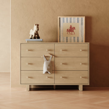 storkcraft modern dresser Brookside 6 Drawer Dresser