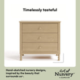 Rio driftwood 3 drawer chest with changing topper style callout