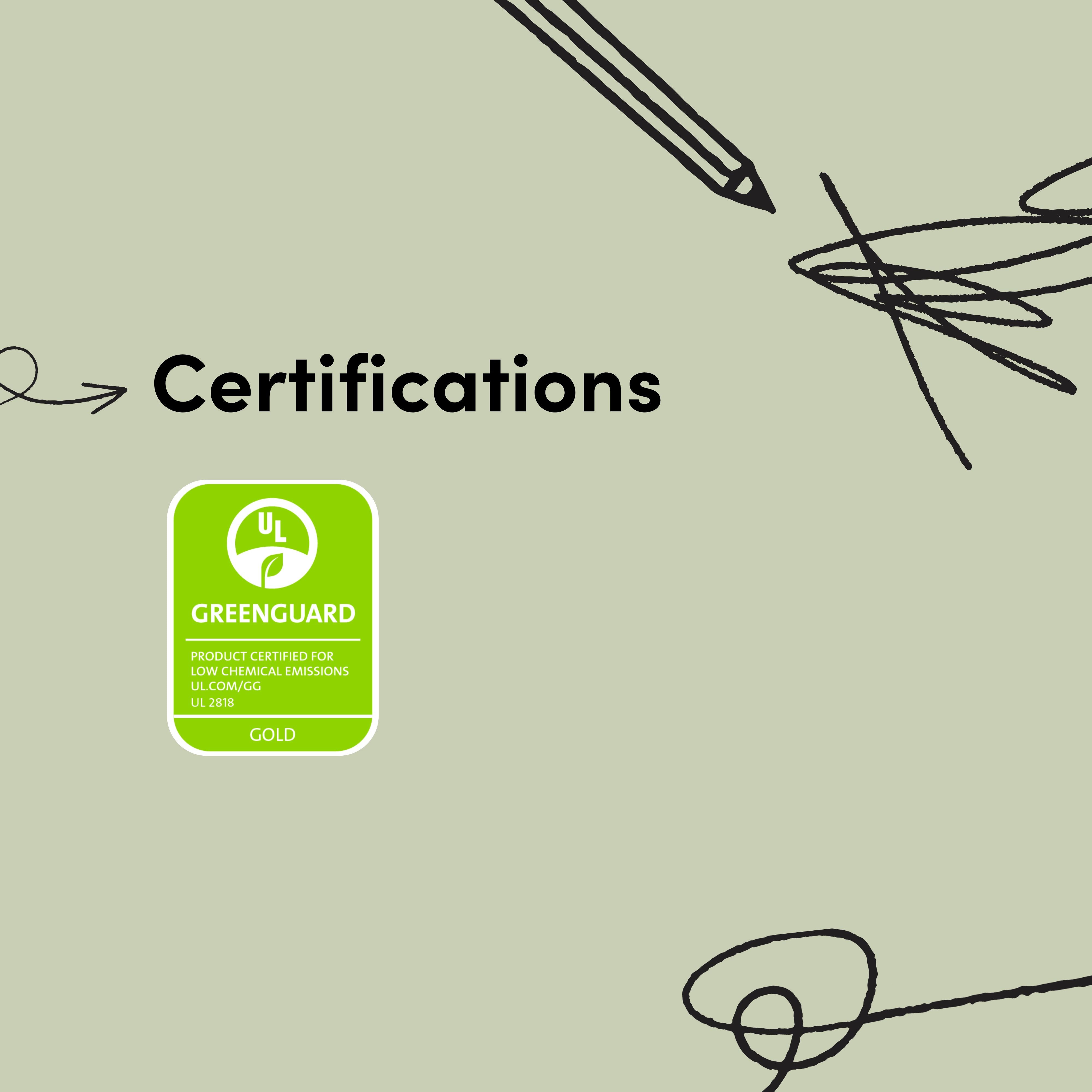 Rio 3 drawer chest with changing topper certifications callout