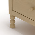 Rio driftwood 6 drawer dresser closeup of feet