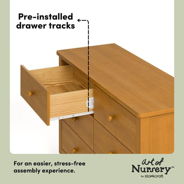 Rio 6 Drawer Dresser | Storkcraft