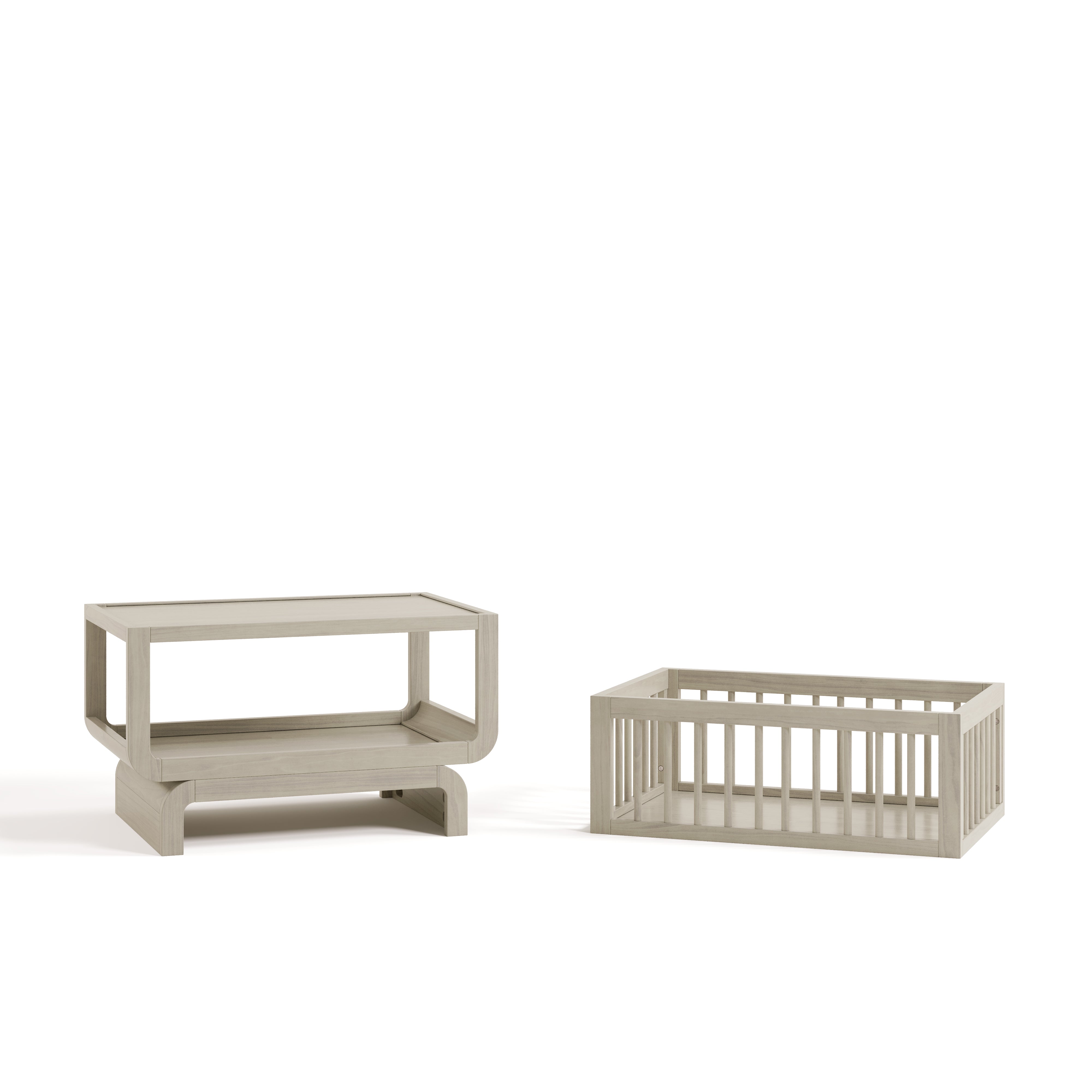 Santorini Bassinet in London Fog Conversion image