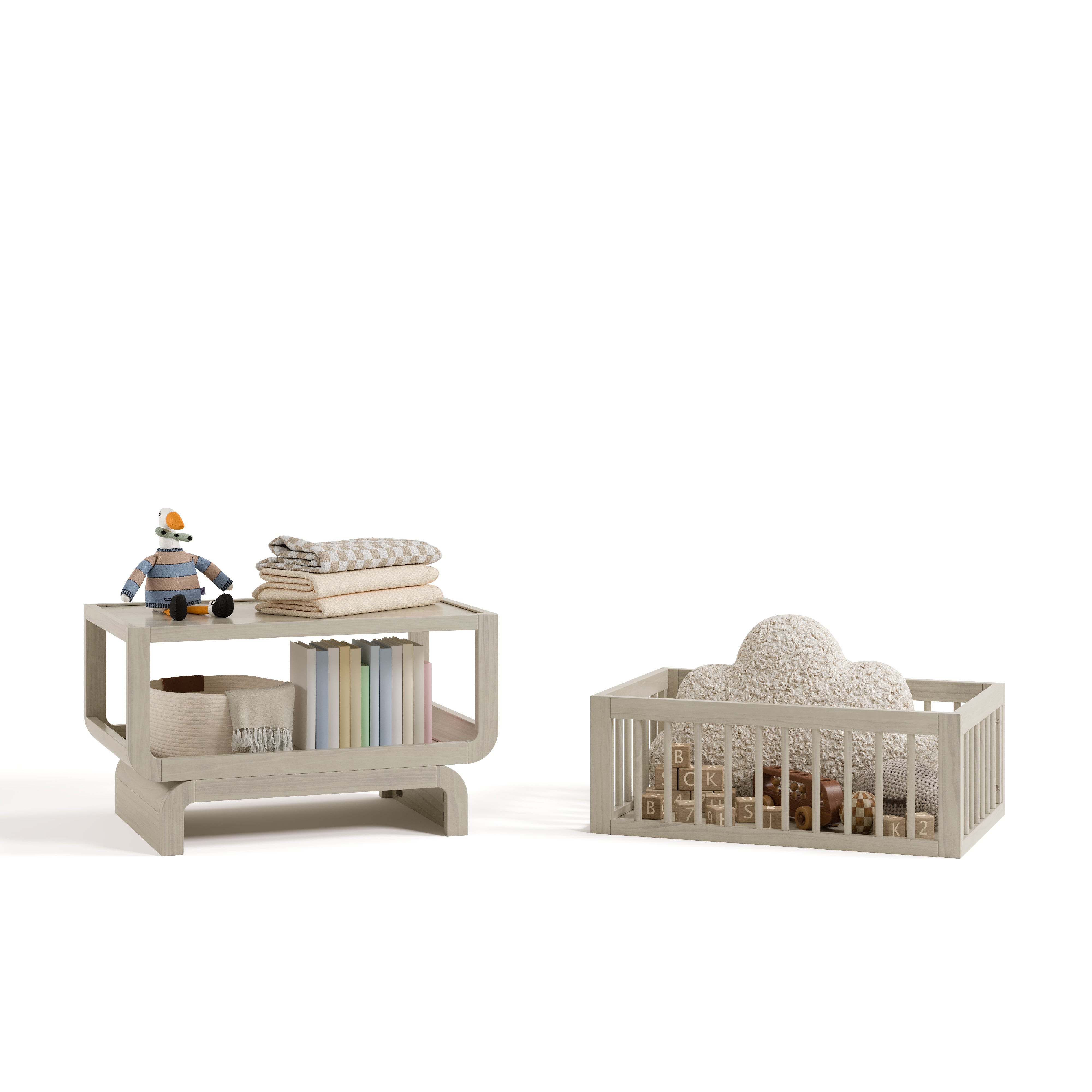 Santorini Bassinet in London Fog Conversion image