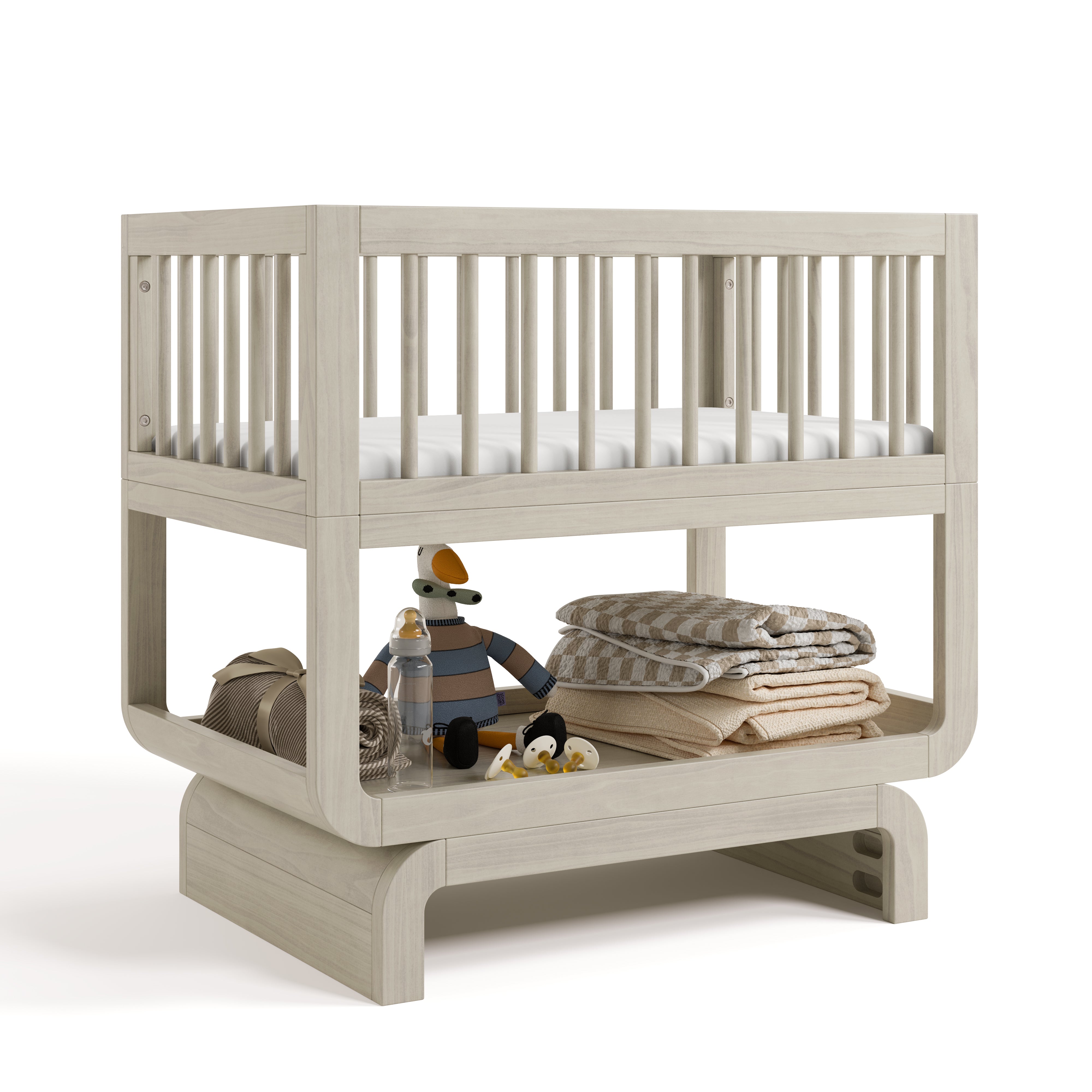 Santorini Bassinet in London Fog Main image