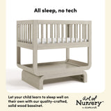 Santorini Bassinet in London Fog callout image
