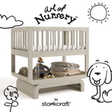 Santorini Bassinet in London Fog 
