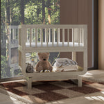 Santorini Bassinet in London Fog lifestyle image